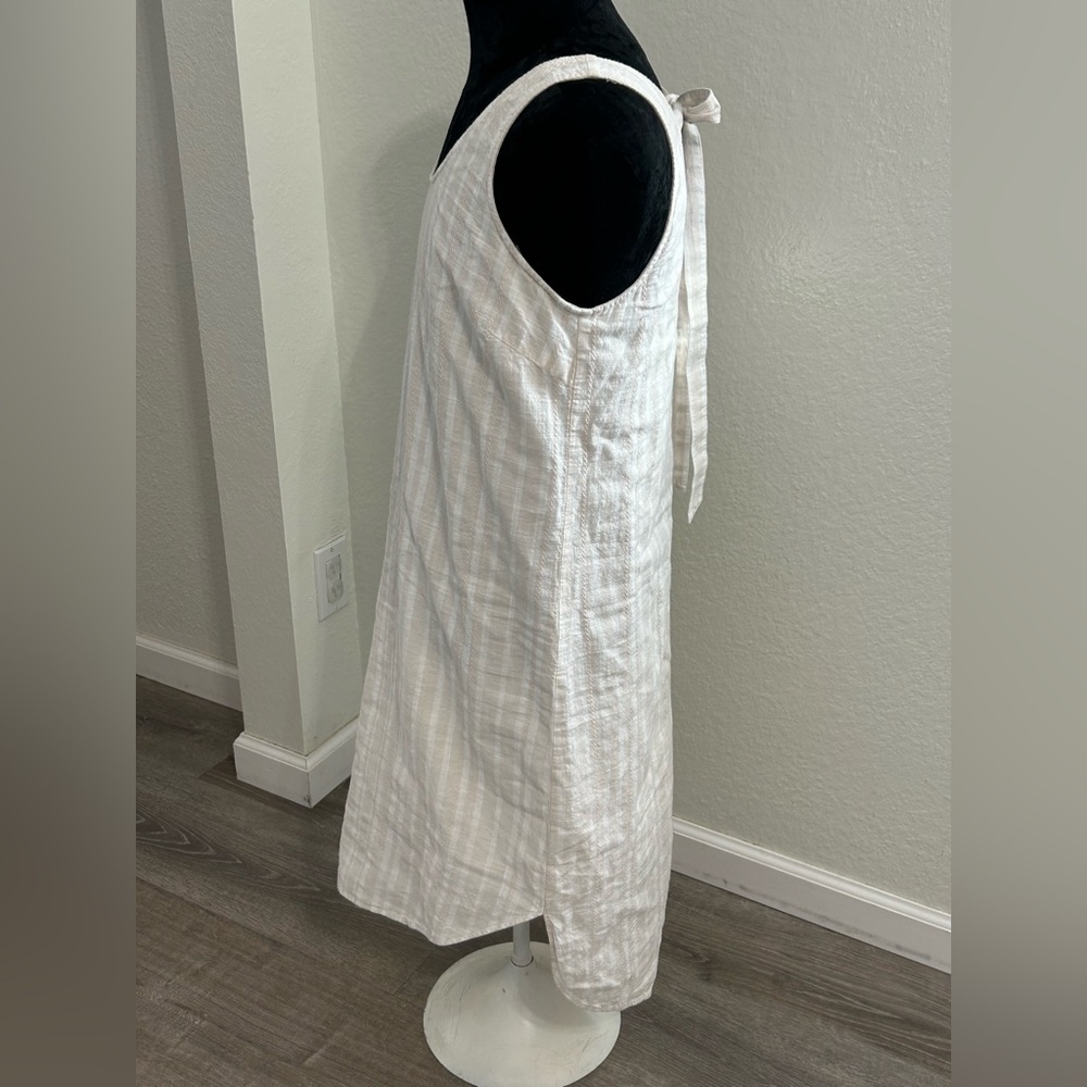Anthropologie Cloth & Stone Tie-Back Tunic Dress | Size Medium - Picture 2 of 9